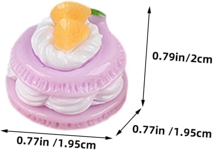 18Pcs Faux Cake Models Realistic Dessert Props Home Decor Photography Display - Image 2